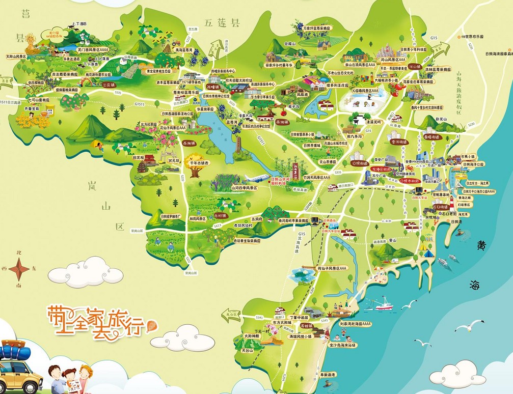金昌景区使用手绘地图给景区能带来什么好处？
